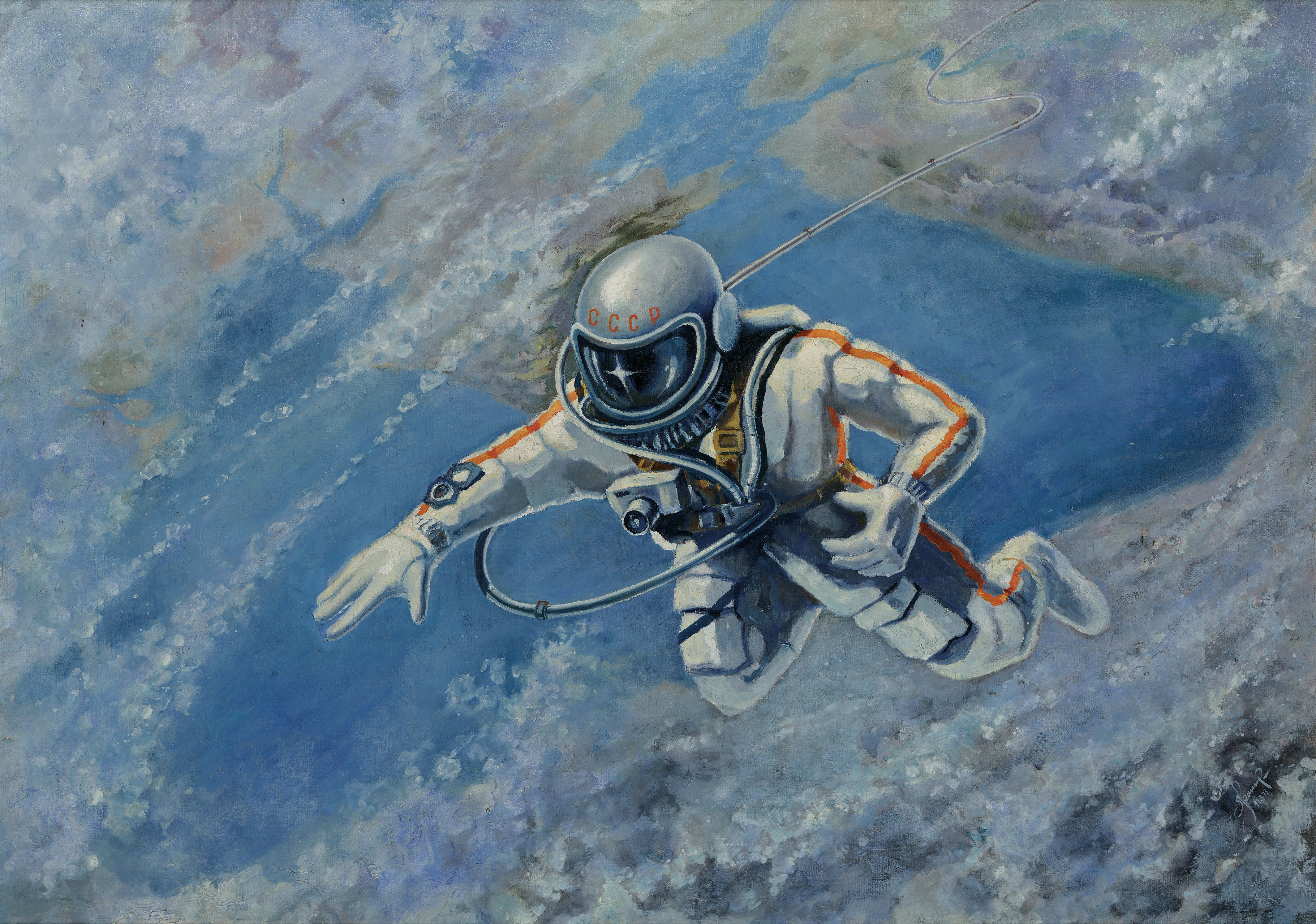 12 апреля в РГБИ Музей космонавтики познакомит со своей коллекцией живописи