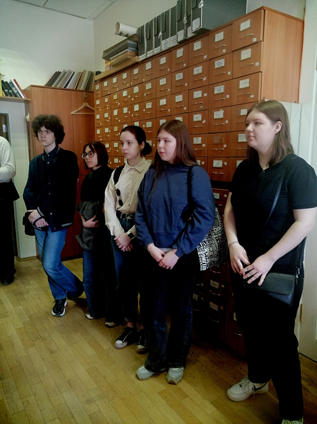 Студенты Московского государственного лингвистического университета побывали на экскурсии в РГБИ