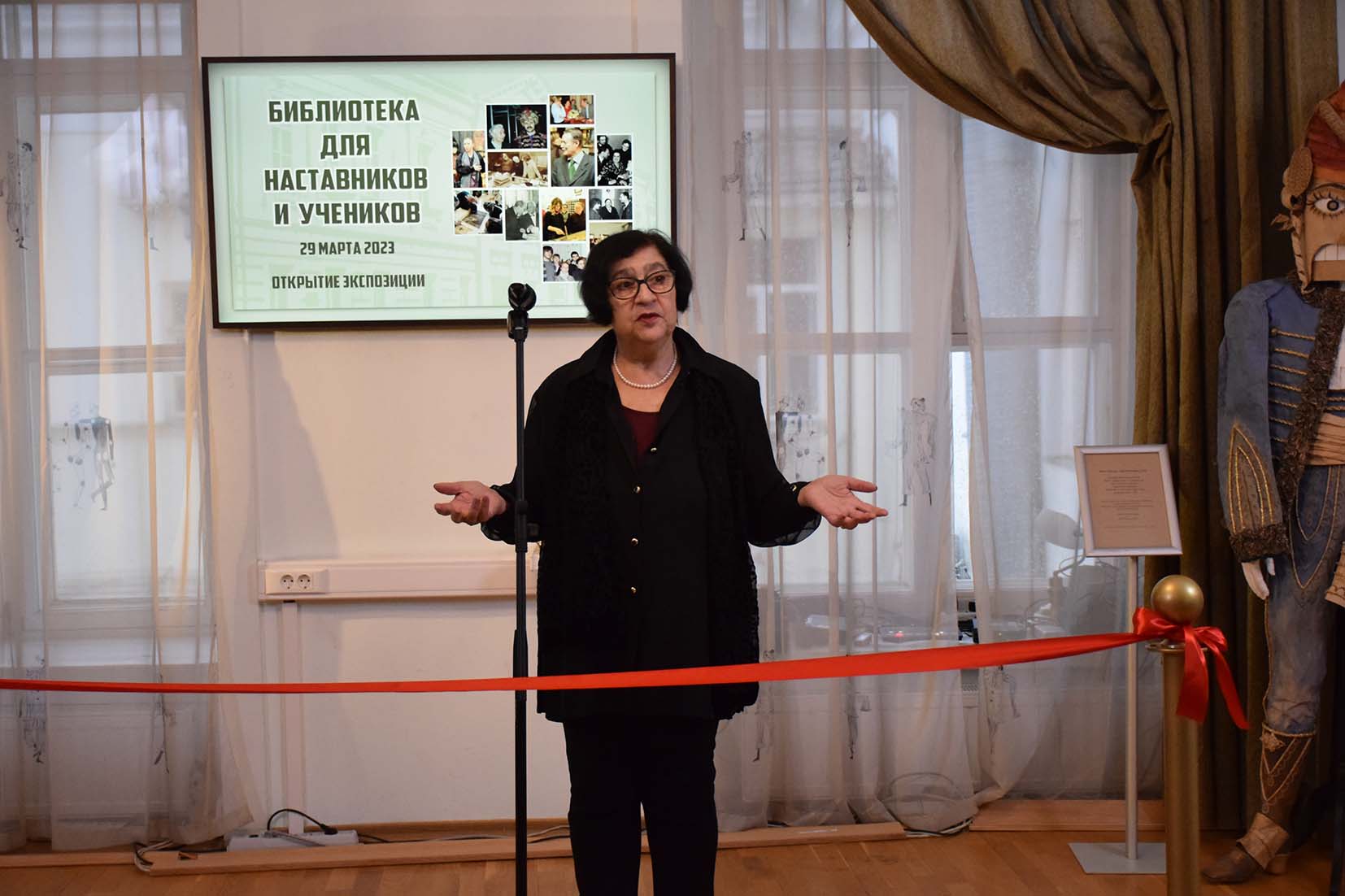 В Музее читателя РГБИ состоялось открытие выставки «Библиотека для наставников и учеников»
