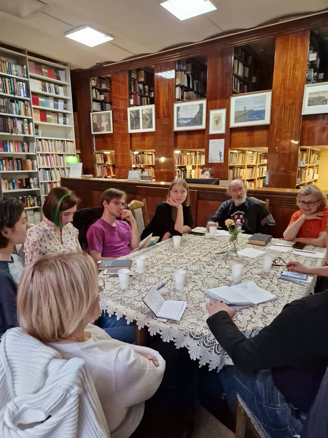 17 мая  на Петровских Линиях состоится очередная встреча в читательском клубе «Линия чтения» 