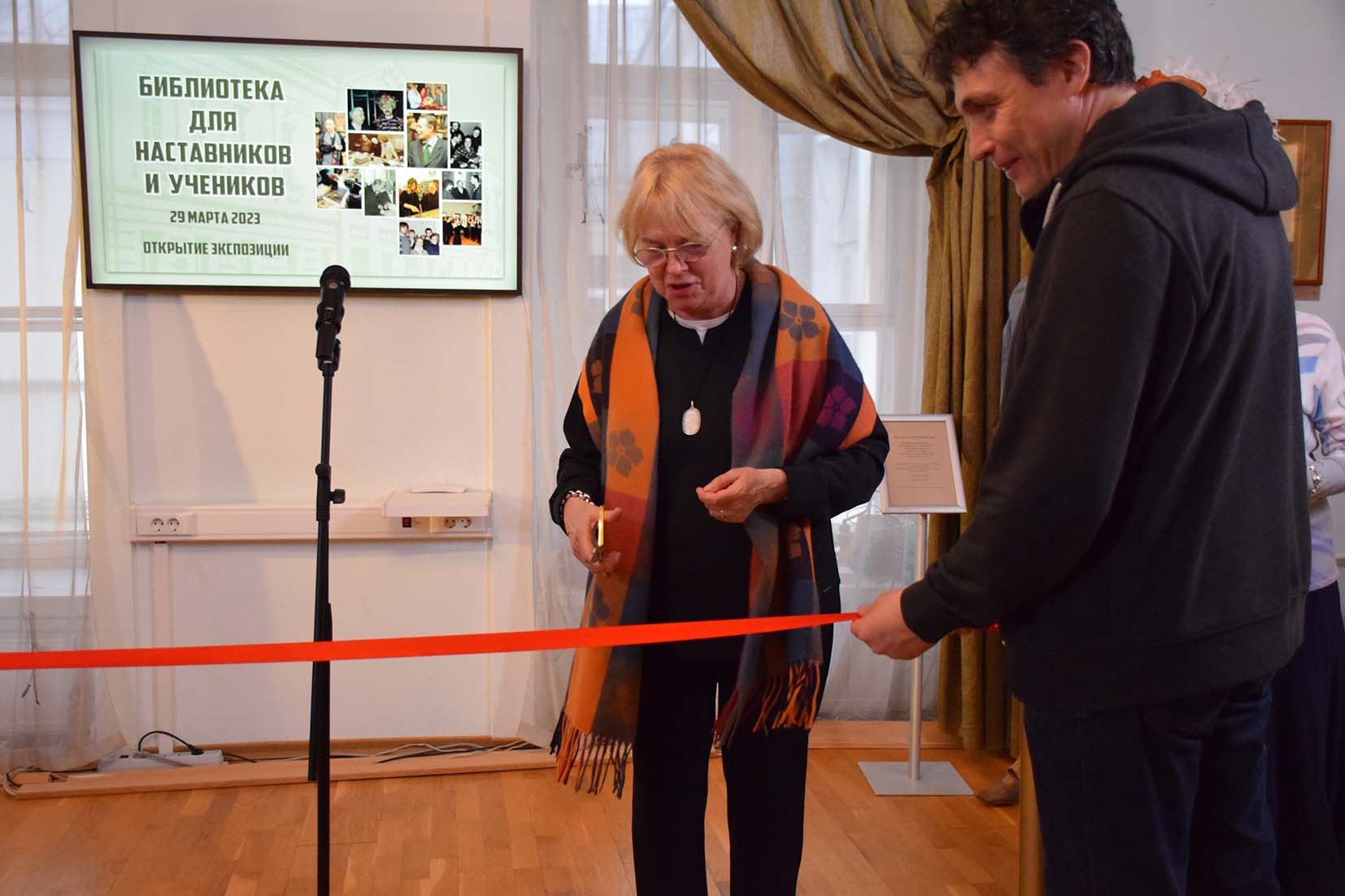 В Музее читателя РГБИ состоялось открытие выставки «Библиотека для наставников и учеников»